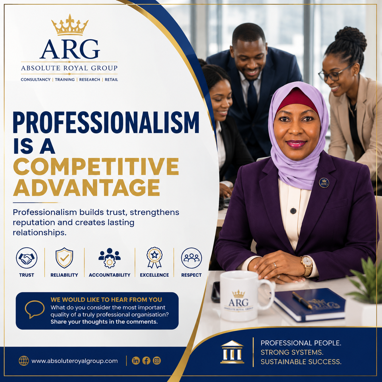 Professionalism Is a Competitive Advantage