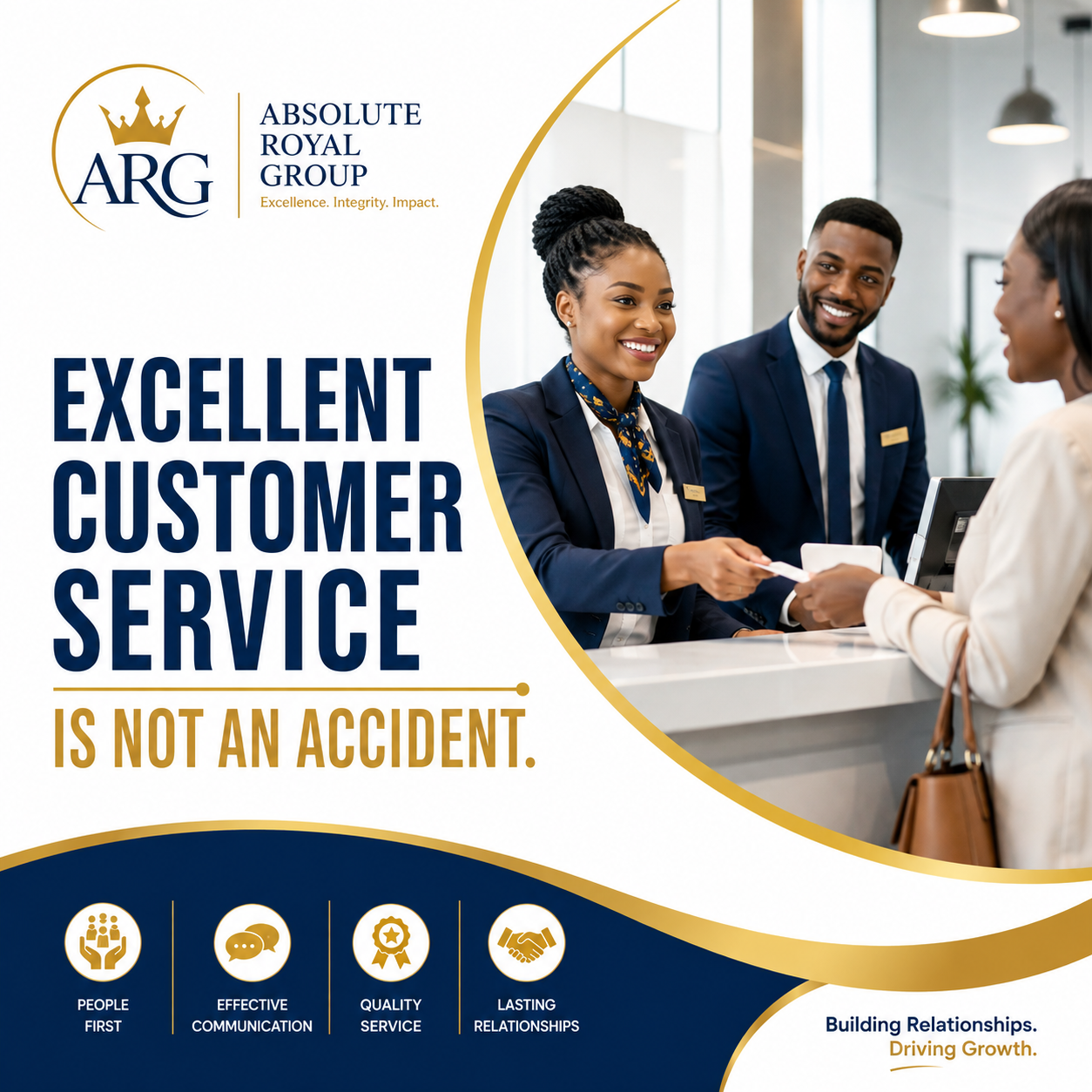 Excellent Customer Service Is Not An Accident